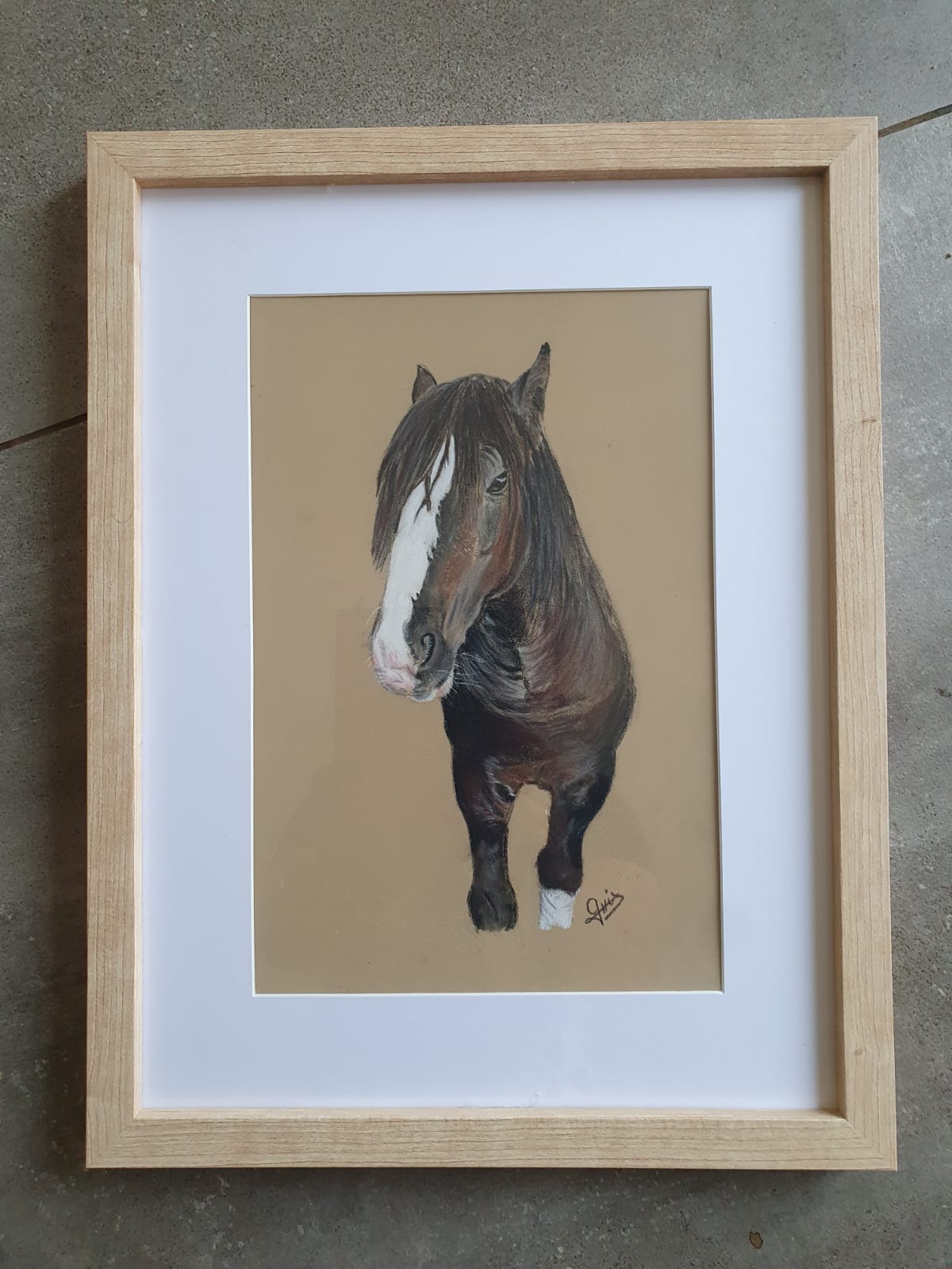 ALBERTO PASTEL CADRE